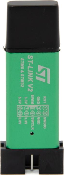 Actual product image Dragino ST-Link V2 compatible STM8 STM32 debugger programmer