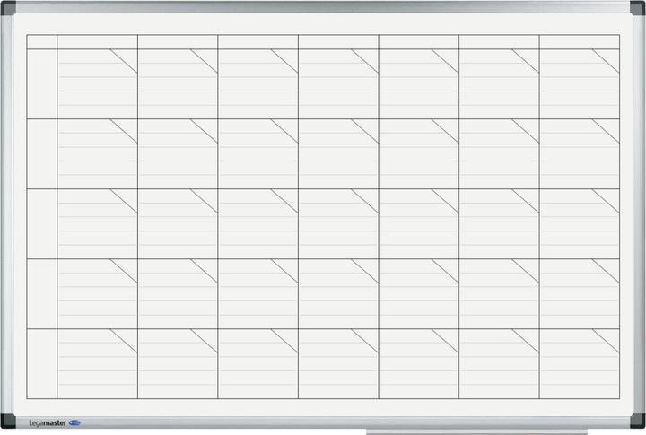 Actual product image Legamaster Magnetic whiteboard universal planner, 60 cm x 90 cm (90 x 60 cm)