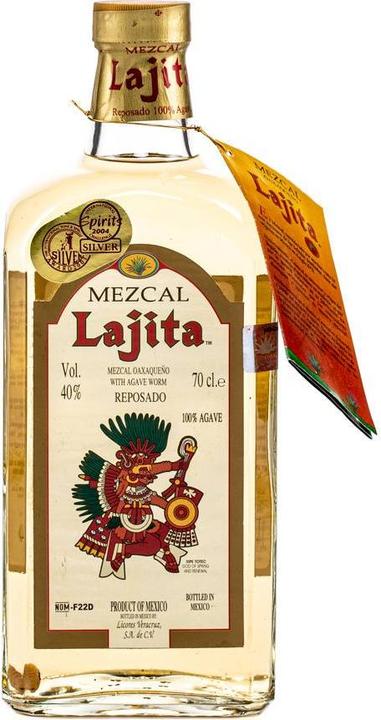 Lajita Reposado with Agave Worm Tequila (1 x 70 cl)