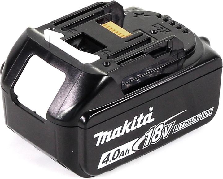 Produktbild Makita DCL 180 M1 W 18 V Li-Ion Akku-Staubsauger Weiss + 1 x 4,0 Ah Akku - ohne Ladegerät