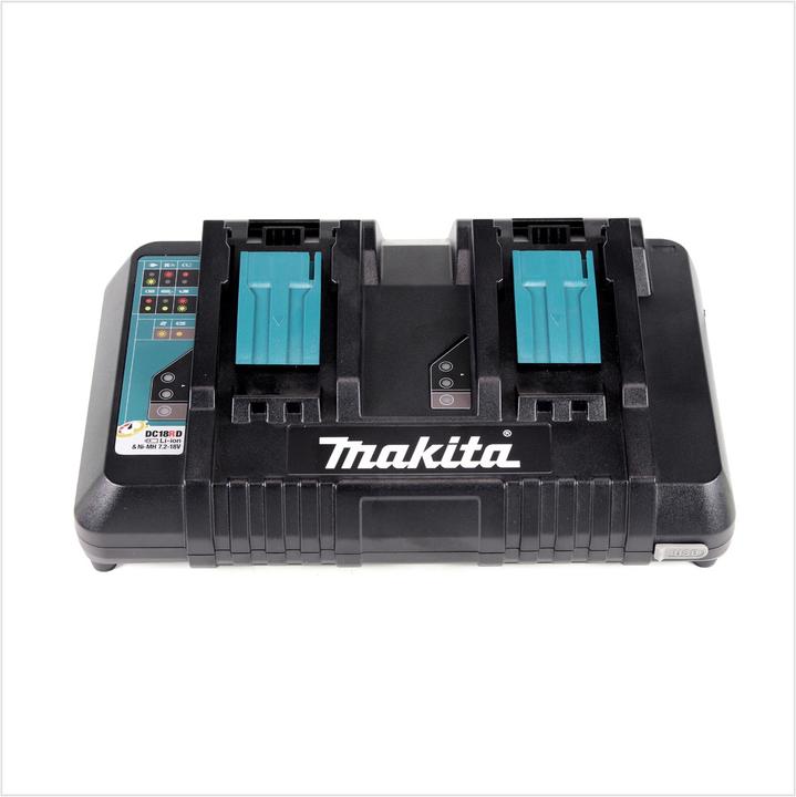 Produktbild Makita Power Source Kit 18V mit 4x BL1830B Akku 3,0Ah + DC18RD Doppelladegerät ( 197720-6 ) + Makpac (18 V)