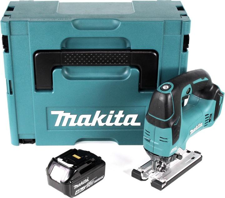Actual product image Makita DJV 182 M1J Battery pendulum jigsaw 18V Brushless + 1x battery 4,0Ah + Makpac - without charger