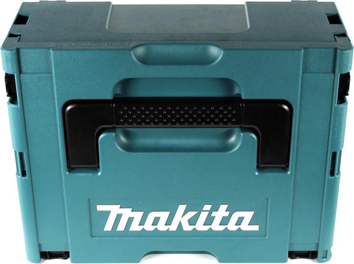 Actual product image Makita DGA 511 M1J Battery angle grinder 18V 125mm Brushless + 1x battery 4,0Ah + Makpac - without charger (125 mm)