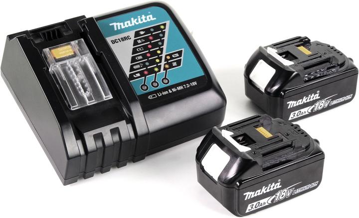 Actual product image Makita DJV 182 RFJ Battery Pendulum Jigsaw 18V Brushless + 2x Battery 3,0Ah + Charger + Makpac
