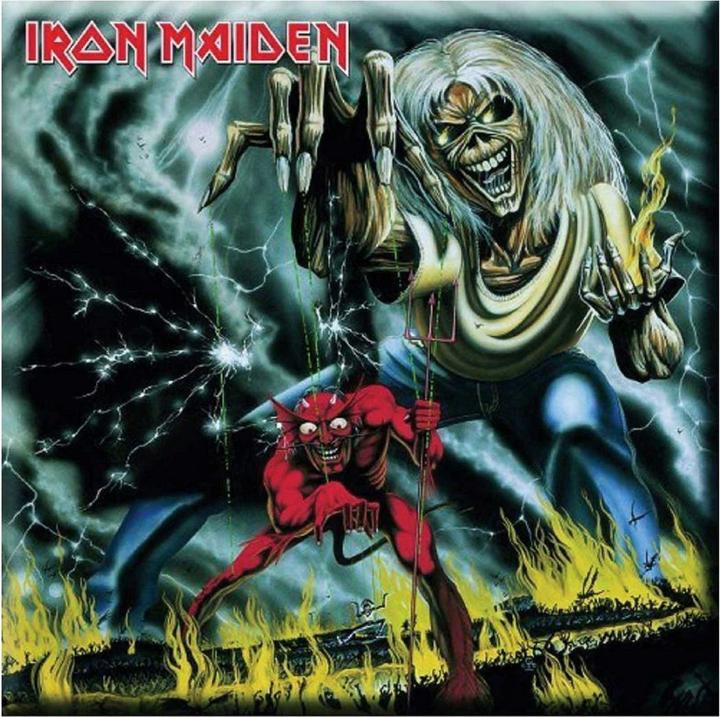 Iron Maiden Numbers Of The Beast Magneti da Frigo