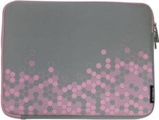 Produktbild Logo Schutzetui für Notebook 12,1", Graphic, grau-pink aus Neopren,, EOL (12.10")