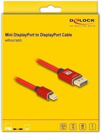Image du produit Delock Mini DisplayPort — DisplayPort (2 m)