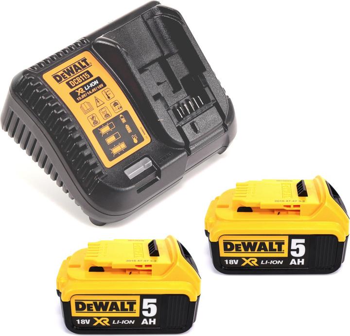 Produktbild DeWalt DCF 880 Akku Schlagschrauber 18V 203Nm + 2x Akku 5,0Ah + Ladegerät