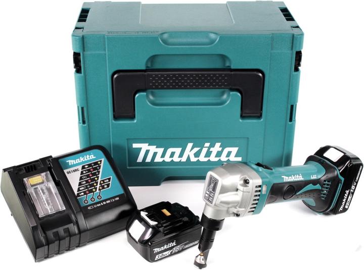 Immagine prodotto Makita DJN 161 RFJ Roditrice a batteria 18V in valigetta Makpac + 2x Batterie BL1830 3,0Ah + Caricab