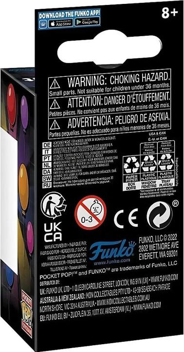 Actual product image Funko POP Keychain FNAF Balloon Freddy