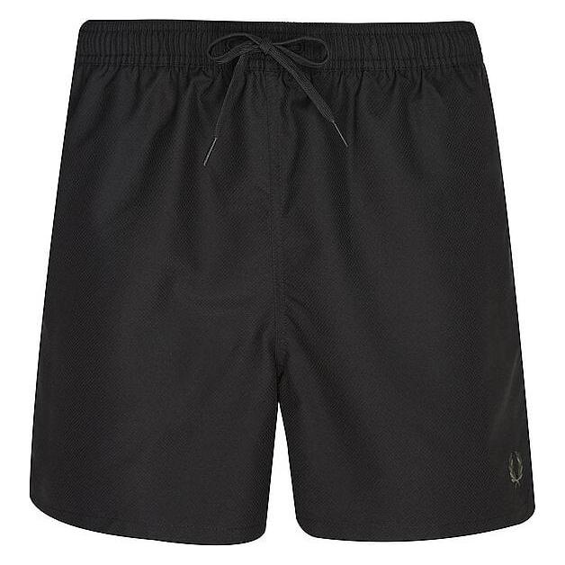 Fred Perry, Herren, Badehosen, Badeshorts, Schwarz, (M)