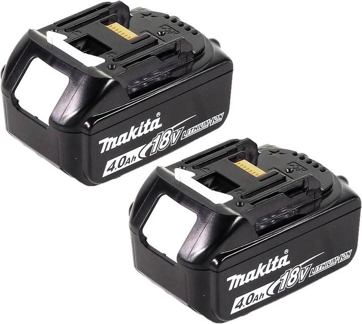 Actual product image Makita DHR 281 RMJ Brushless cordless hammer drill 28 mm in Makpac with 2x 18 V- 4 Ah/4000 mAh battery and (Rechargeable battery operated)