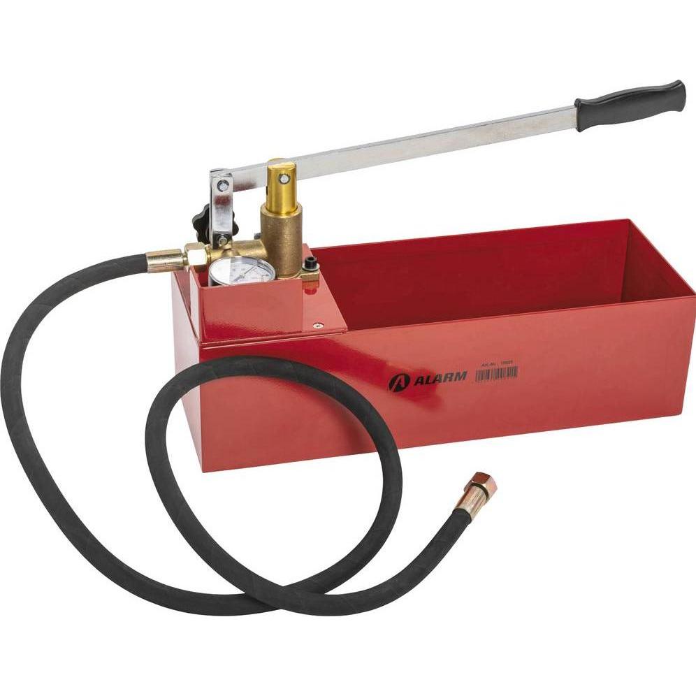 Alarm, Accessori per installazione sanitaria, Prüfpumpe 60bar 12l f.Gewinde 1/2″mm