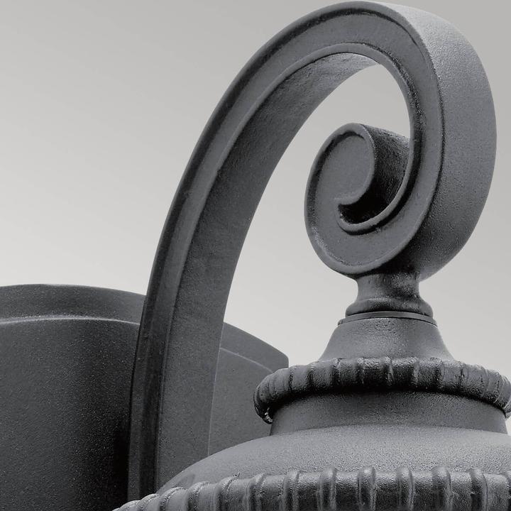 Produktbild Elstead Lighting Admirals Cove Aussen-Wandleuchte E27 38cm Strukturiertes Schwarz IP44 Anti-Meerwasser (E27)