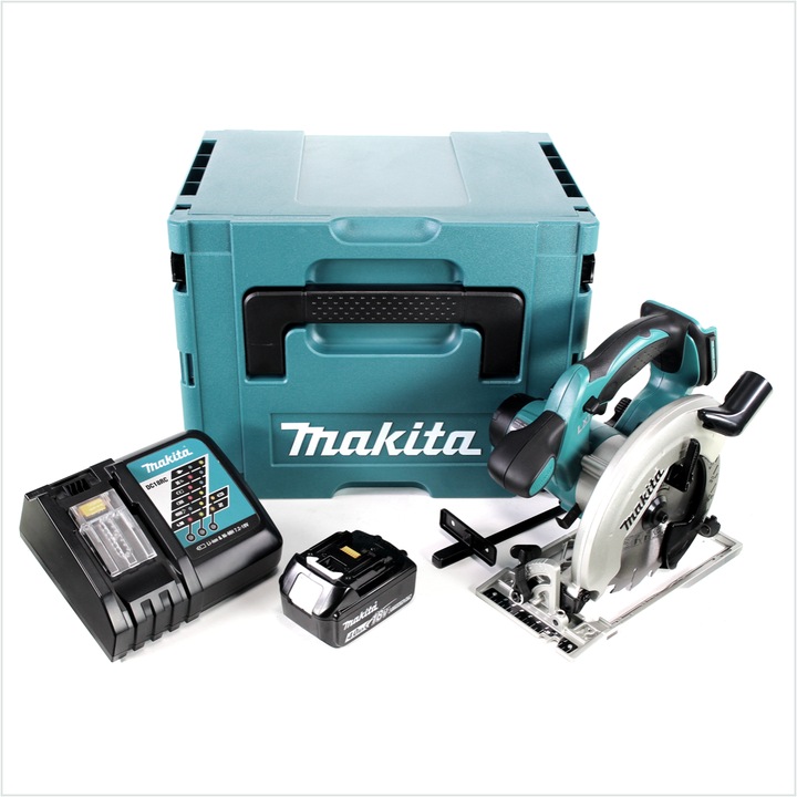 Produktbild Makita DSS 611 RM1J Akku Handkreissäge 18V 165 mm im Makpac + 1x 4,0Ah Akku + Ladegerät