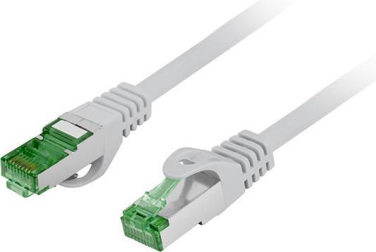Produktbild Lanberg Patchcord cat.7 S/FTP 0.5m grey (S/FTP, CAT7, 0.50 m)