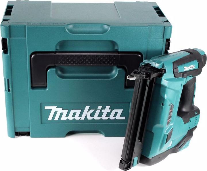 1x Makita MAKPAC, 1x universal insert, 1x Makita DBN 500 cordless upright nailer