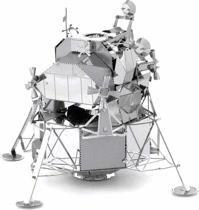 Actual product image Metal Earth Apollo Lunar Module Silver Edition