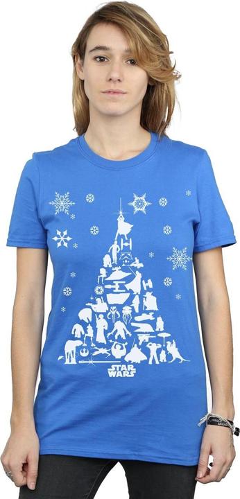 Immagine prodotto Star Wars Christmas Tree Maglietta Ampia Donna (S)