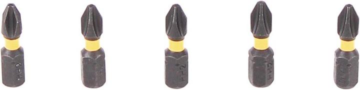 Productafbeelding DeWalt DT7994T-QZ PH2 bits - 5 stuks, 25mm lengte, magnetisch (Cross Phillips PH)