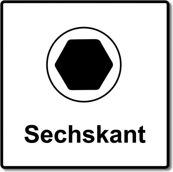 Produktbild Heco MULTI-MONTI-plus SS Betonschraube 7,5 x 80 mm 50 Stk. SW 10 Sechskantkopf verzinkt A2K ( 48397 (50 Schrauben pro Stück)