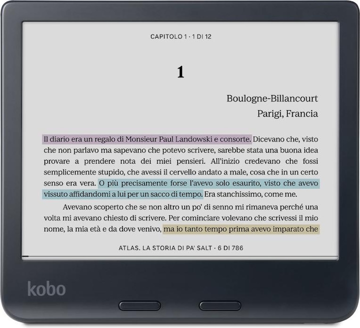 Produktbild Kobo Libra Colour (7", 32 GB, Black)