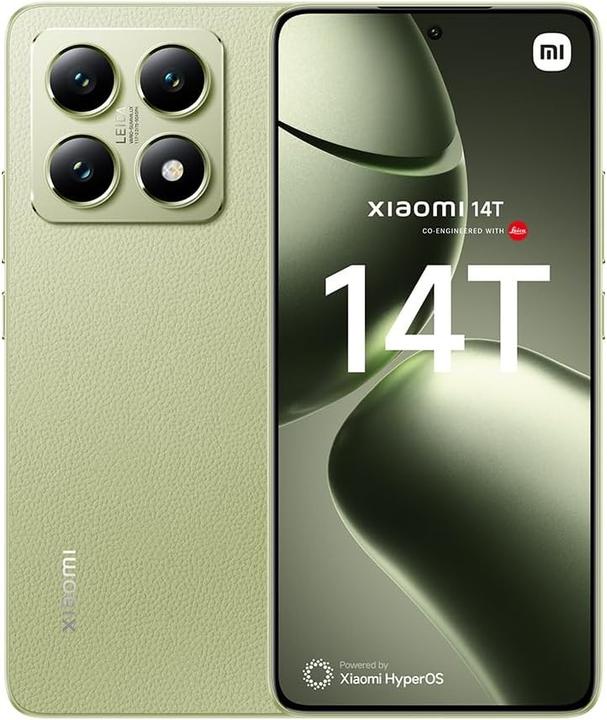 Image du produit Xiaomi Obiettivo ottico Leica Summilux, Dimensity 8300-Ultra, IMX906, batteria 5000mAh, HyperCharge 67W (256 Go, Vert citron, 6.67", 5G)