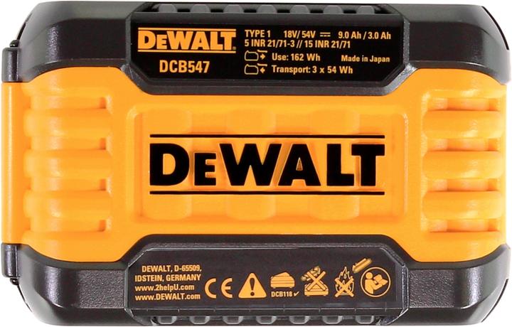 Produktbild DeWalt DCB 118 X2 FlexVolt 54 V / 18 V Starter Set + 2x Akku 9,0 Ah (54 V)
