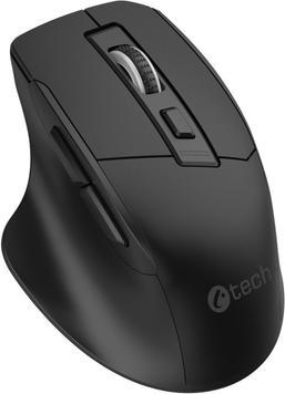 Actual product image C-Tech My¡ Ergo WLM-05, bezdrátová, 1600DPI, 6 tlaÄÄtek, USB nano receiver, Äerná (Wireless)