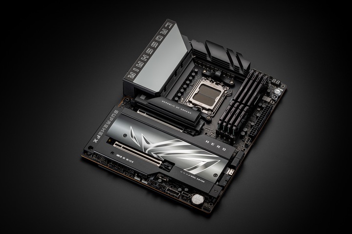 Actual product image ASUS Rog Crosshair X870e Hero (AM5, AMD X870E, ATX)
