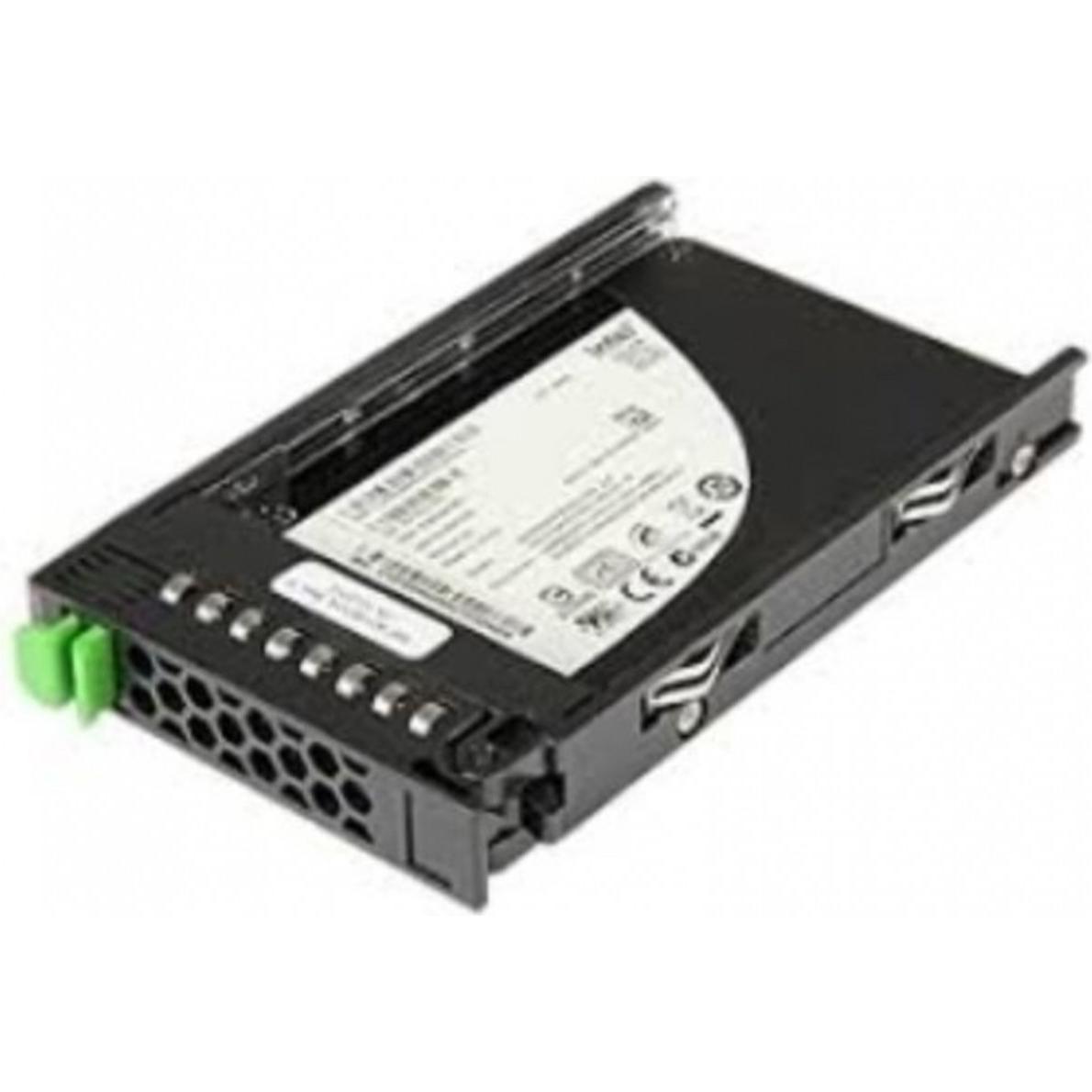 Fujitsu SSD, SATA, /s Read-Intensive, hot-plug, 2.5 inch, enterprise, 1.5 DWPD, Drive Wri (480 GB, 2.5"), SSD