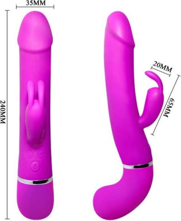 Image du produit Pretty Love Vibromasseur Rabbit "Henry" avec fonction squirt
