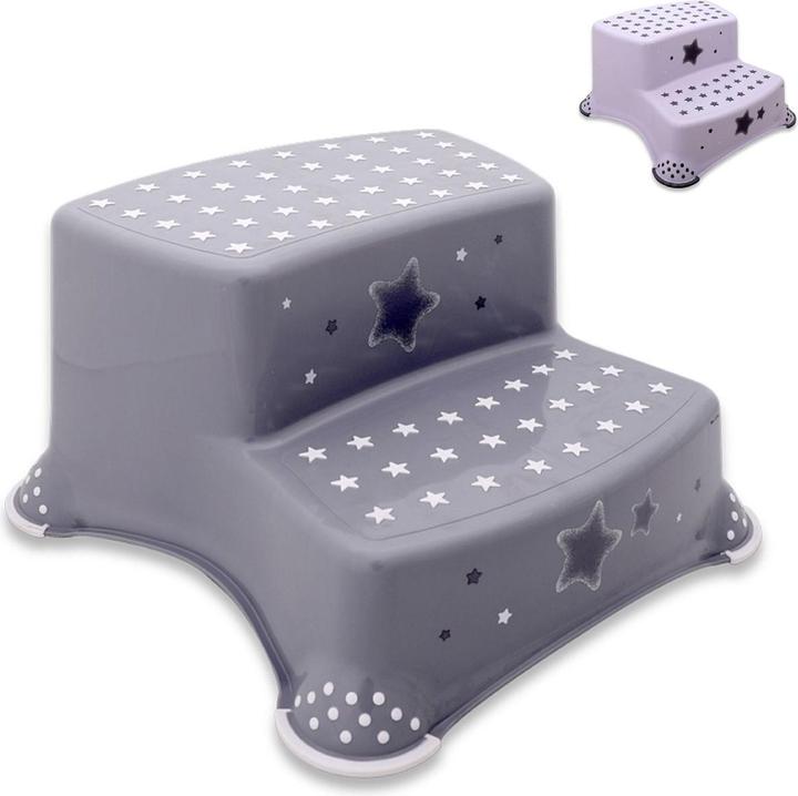 Lorelli zweistufiger Tritthocker Sterne