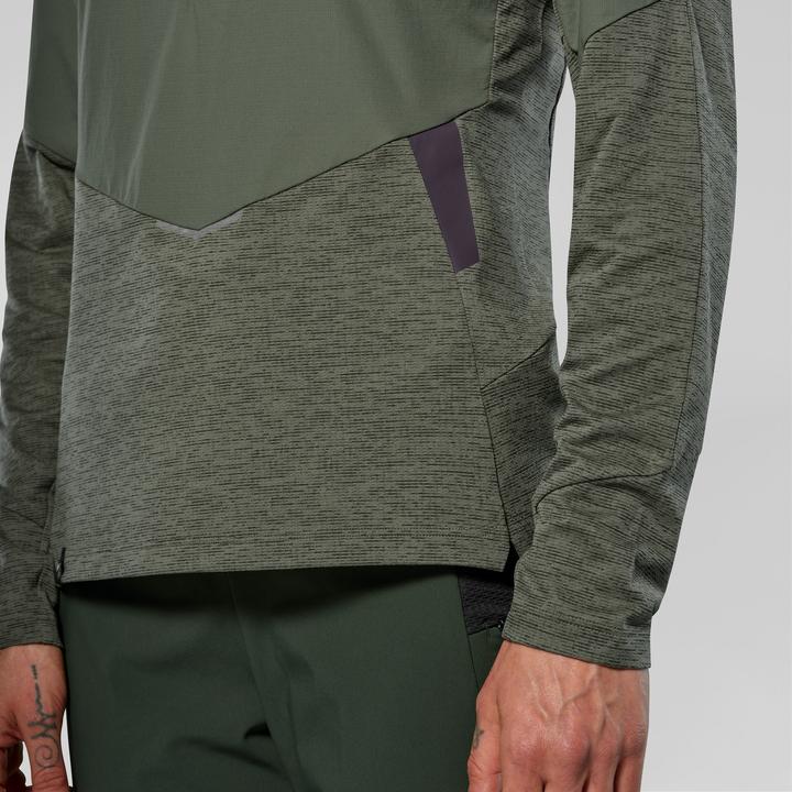 Actual product image Salewa Pedroc Dry'ton Wind Half Zip Langarm Shirt (38)