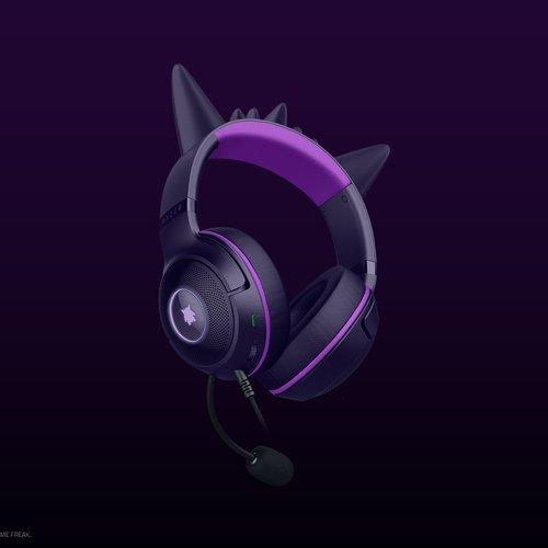 Produktbild Razer Kraken Kitty V2 - Pokémon Gengar Ed. (Kabelgebunden)
