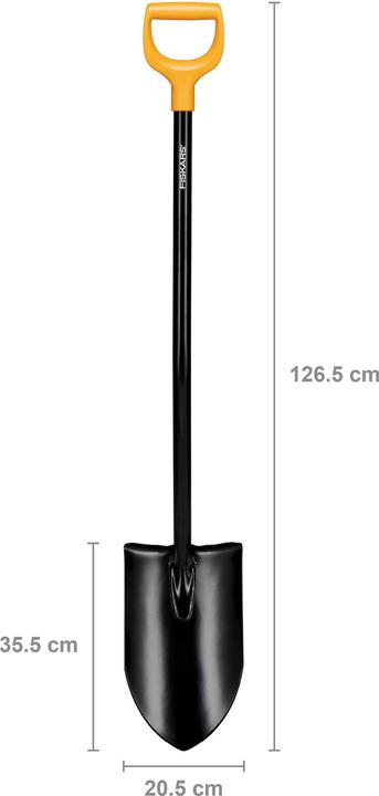 Actual product image Fiskars Szpadel Ostry Solid+ XL Długi Trzonek