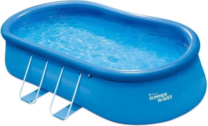 Summer Waves Zwembad Snelset Ovaal 457X305X107Cm (366 x 244 x 76 cm)