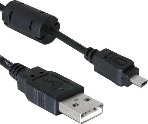 Immagine prodotto Caruba USB 2.0 | A maschio mini maschio 8 pin (UC E6 per Nikon) | 1 metro (1 m)