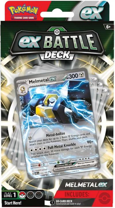Actual product image Pokémon Ex Battle Deck Melmetal Ex-Karten (Deck)