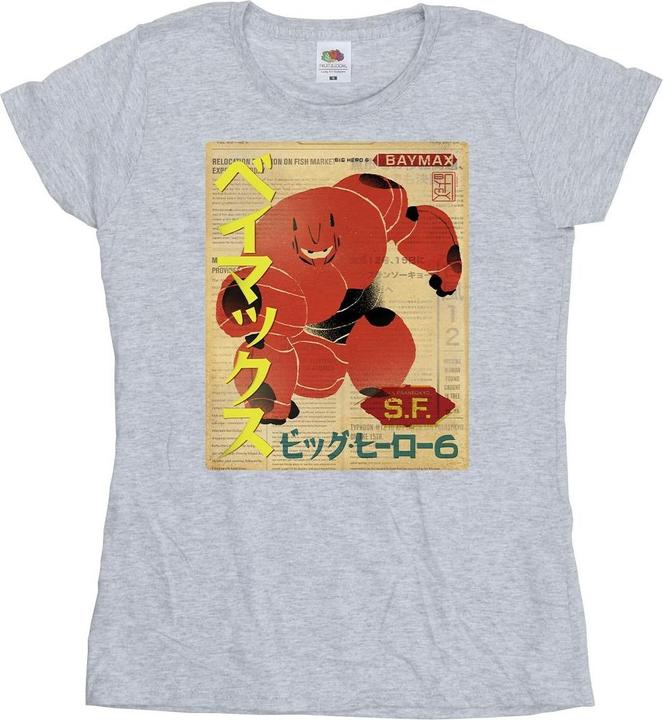 Produktbild Disney Big Hero 6 Baymax Baymax Newspaper TShirt (M)