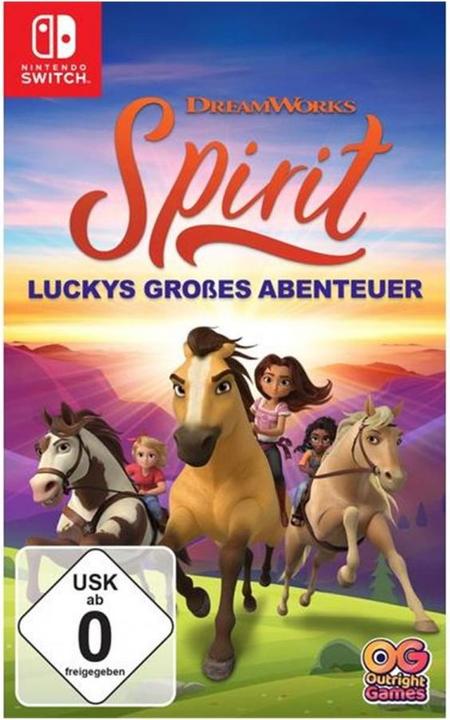 Actual product image Bandai Namco Spirit Lucky's great adventure (Switch, Multilingual)