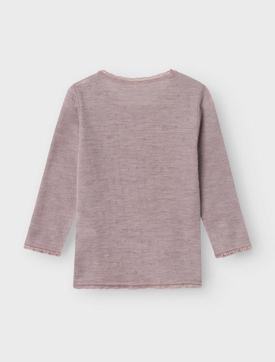 Produktbild Name it Merinowoll Oberteil mit langen Ärmeln (104)