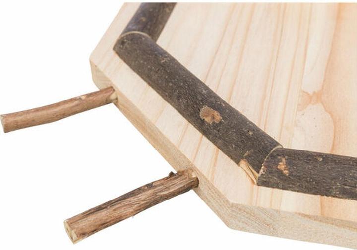 Produktbild Trixie Landing area with perches, wood, 19 × 19 cm