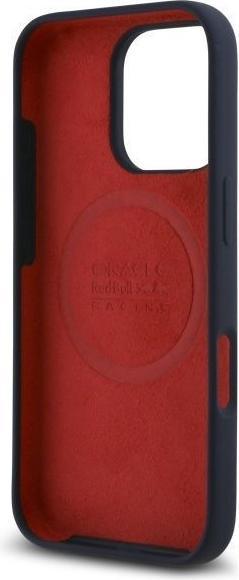 Actual product image Red Bull RBHMP16X24SIOLRV iPhone 16 Pro Max 6.9" hardcase navy Silicone Vertical Logo Mag (Apple iPhone 16 Pro Max)