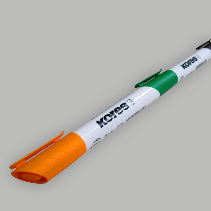 Immagine prodotto Kores K-Marker Lavagna bianca (Pink, Viola, Turchese, Marrone, Verde chiaro, Arancia, 3 mm, 6 x)