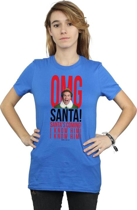 Produktbild Elf OMG Santa I Know Him TShirt (XL)