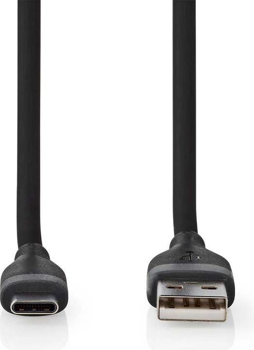 Produktbild Nedis USB-Kabel | USB 2.0 | USB-A Stecker | USB-C™ Stecker | 15 W | 480 Mbps | Vernickelt | 1.50 m | (1.50 m, USB 2.0, 60 W)
