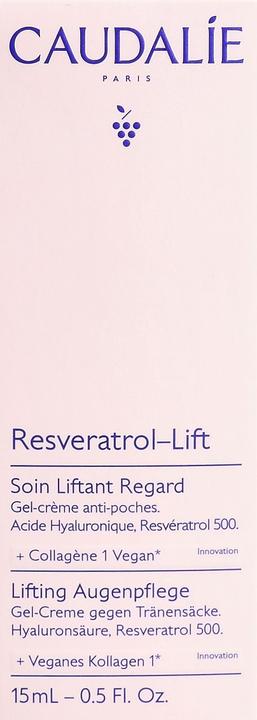 Immagine prodotto Caudalie Resveratrol Lift (Gel per la cura degli occhi, Giorno + Notte, 15 ml)
