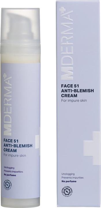 Produktbild MDerma DermaKnowlogy FACE 51 Anti-blemish cream 50 ml Feuchtigkeitsgesichtscreme Frauen Creme (50 ml, Tagescreme)