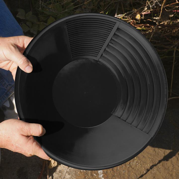 Produktbild Relaxdays 2x Goldwaschpfanne